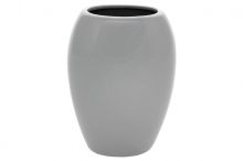 Keramická váza - šedá