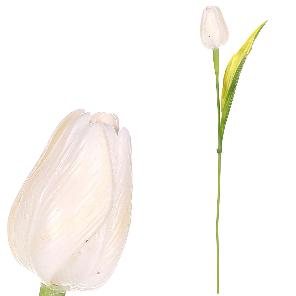 Tulipán - plastová květina.